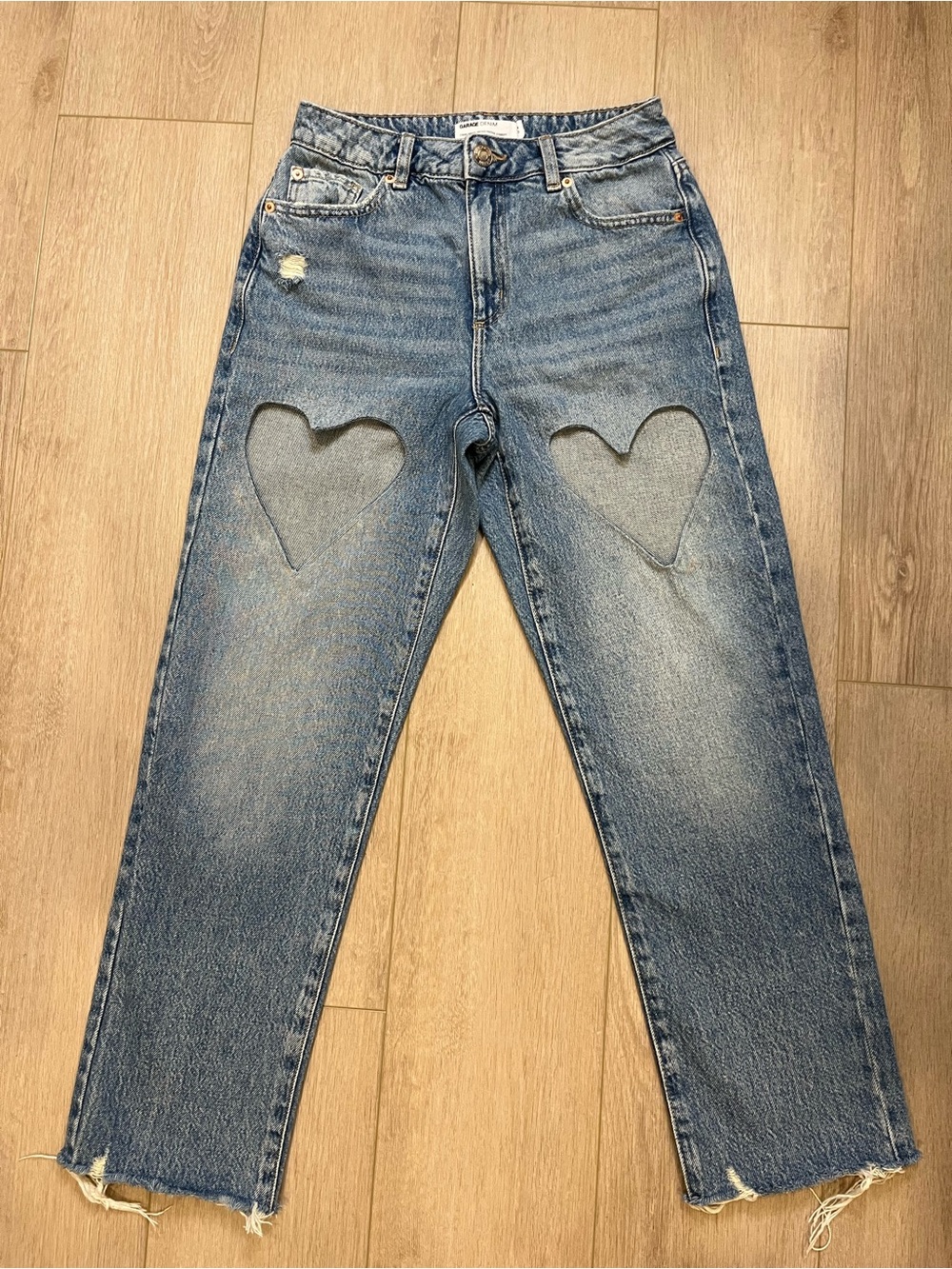 GARAGE Heart Cutout Jeans - FREE SHIPPING on Bundles $95+